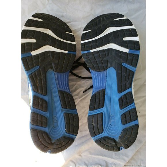 Asics Gel Nimbus 21 Size 8.5 Blue Black White Mens Running Shoe 1011A169 main image 9